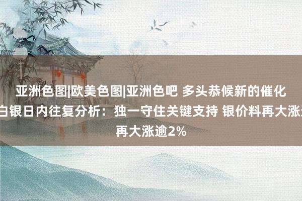 亚洲色图|欧美色图|亚洲色吧 多头恭候新的催化剂！白银日内往复分析：独一守住关键支持 银价料再大涨逾2%